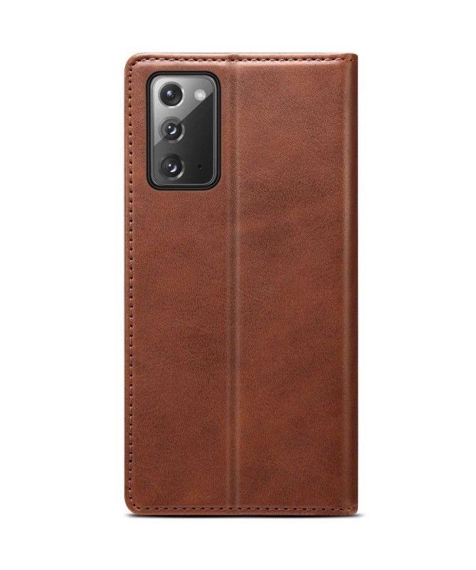Housse Samsung Galaxy Note 20 folio flip style cuir