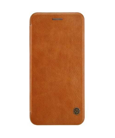 Housse iPhone 8 Plus / 7 Plus NILLKIN Cuir Porte Carte - Havane