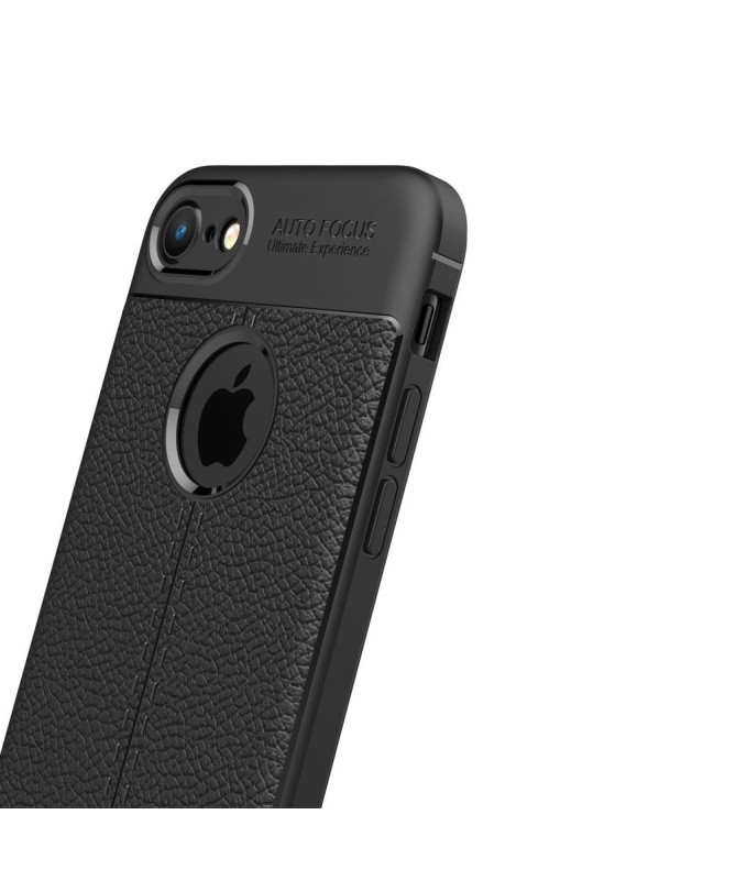 Coque iPhone SE 2022 / 2020 / 8 / 7 en Gel Texture Litchi