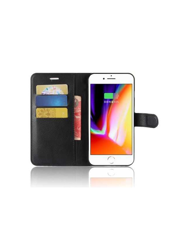 Housse iPhone 8 Plus / 7 Plus Portefeuille Style Cuir