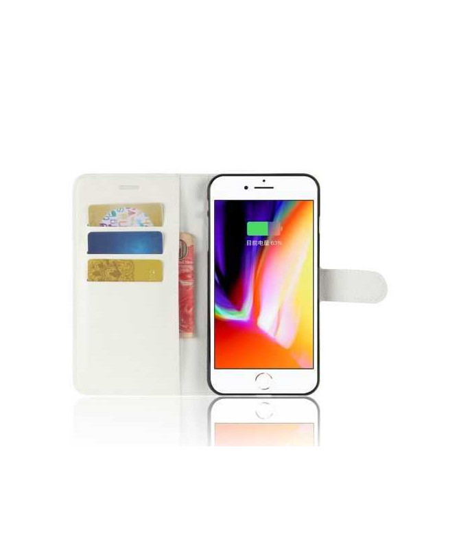 Housse iPhone 8 Plus / 7 Plus Portefeuille Style Cuir