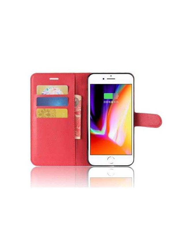 Housse iPhone 8 Plus / 7 Plus Portefeuille Style Cuir