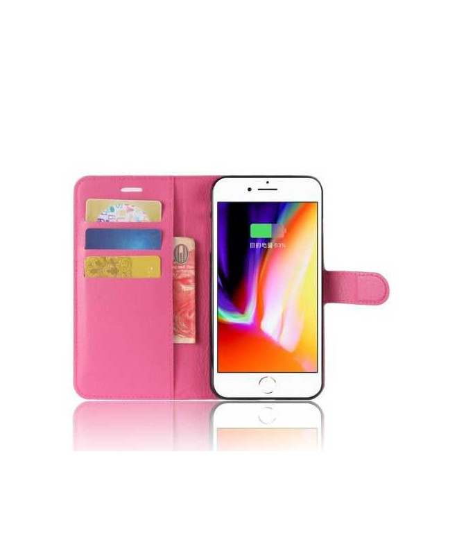 Housse iPhone 8 Plus / 7 Plus Portefeuille Style Cuir