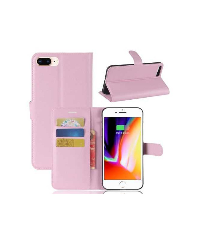 Housse iPhone 8 Plus / 7 Plus Portefeuille Style Cuir