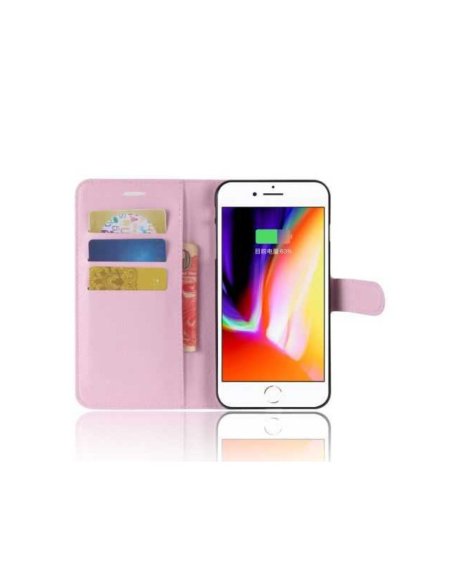 Housse iPhone 8 Plus / 7 Plus Portefeuille Style Cuir