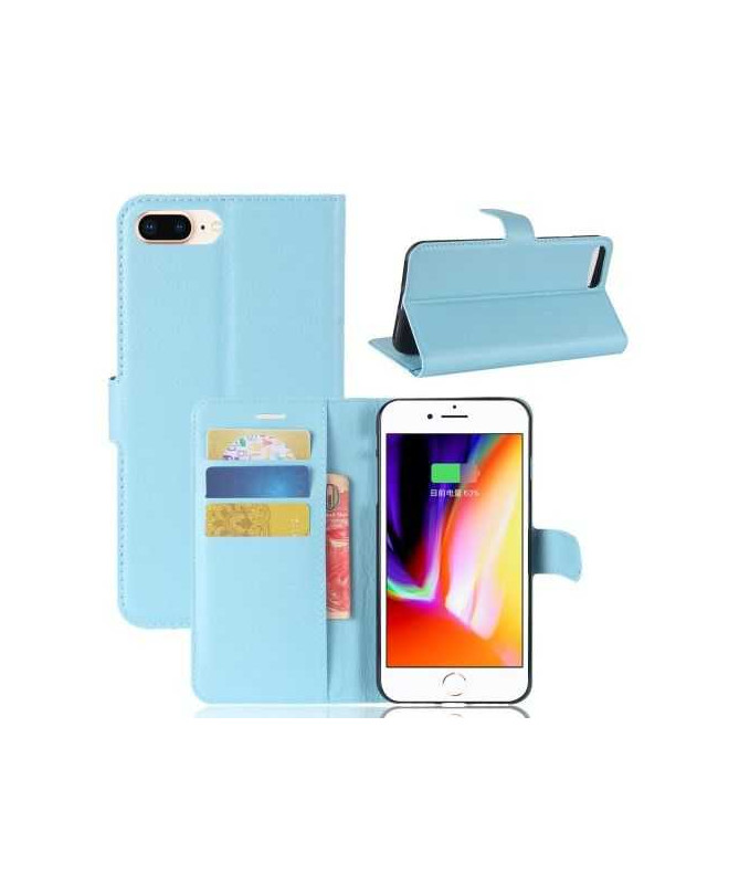 Housse iPhone 8 Plus / 7 Plus Portefeuille Style Cuir