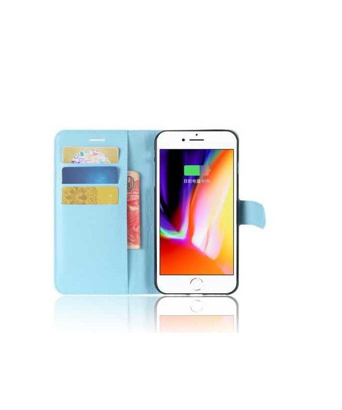 Housse iPhone 8 Plus / 7 Plus Portefeuille Style Cuir