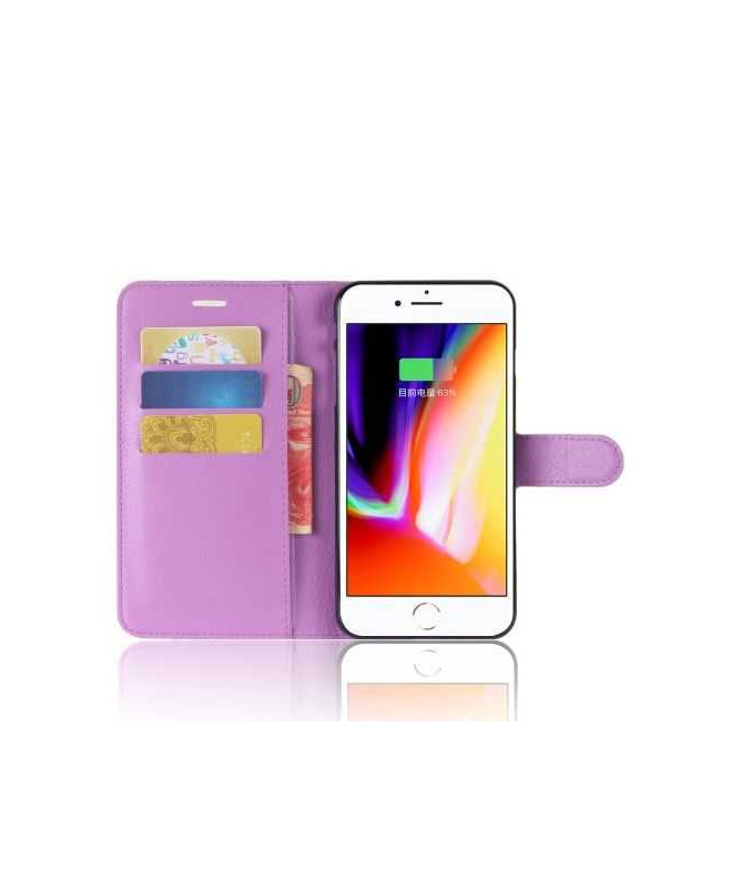 Housse iPhone 8 Plus / 7 Plus Portefeuille Style Cuir