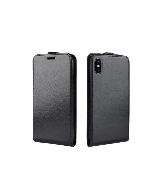 Housse iPhone XR Simili Cuir avec Rabat Verticale