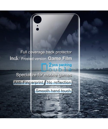 Film de protection arrière pour iPhone XR en hydrogel