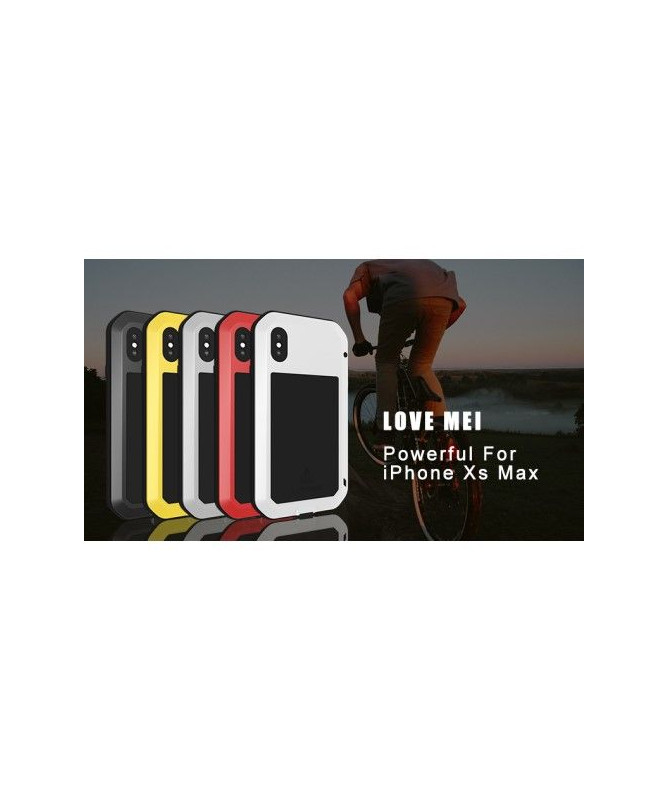 Coque iPhone XS Max LOVE MEI Powerful Ultra Protectrice