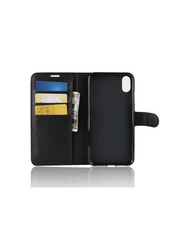 Housse iPhone XS Max Style cuir porte-cartes - photo 3