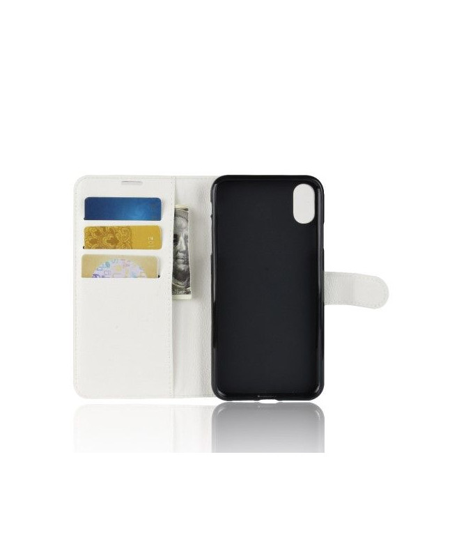 Housse iPhone XS Max Style cuir porte-cartes - photo 9