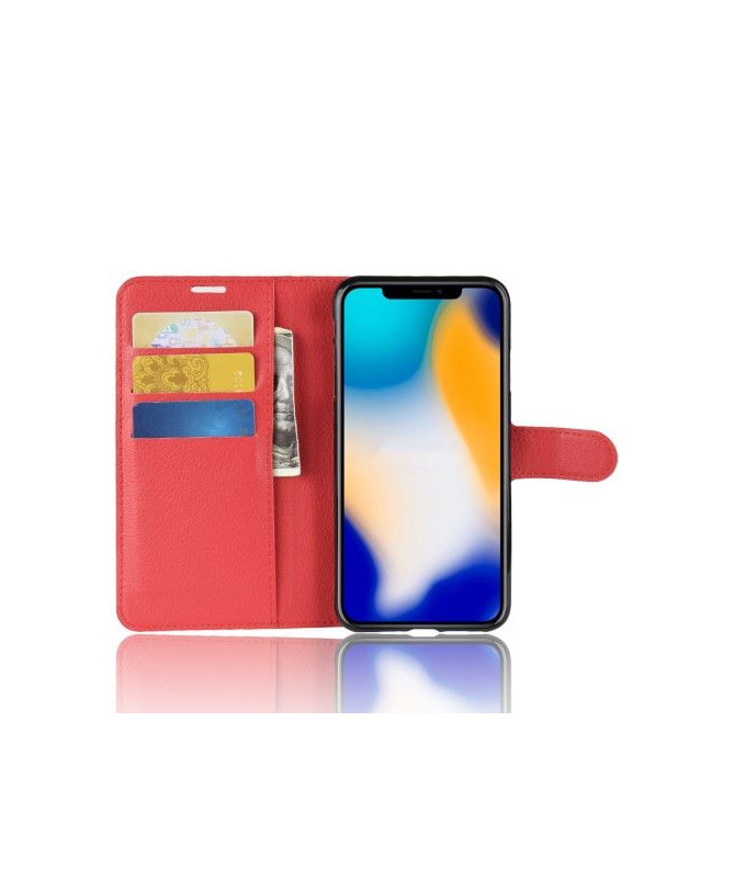 Housse iPhone XS Max Style cuir porte-cartes - photo 16
