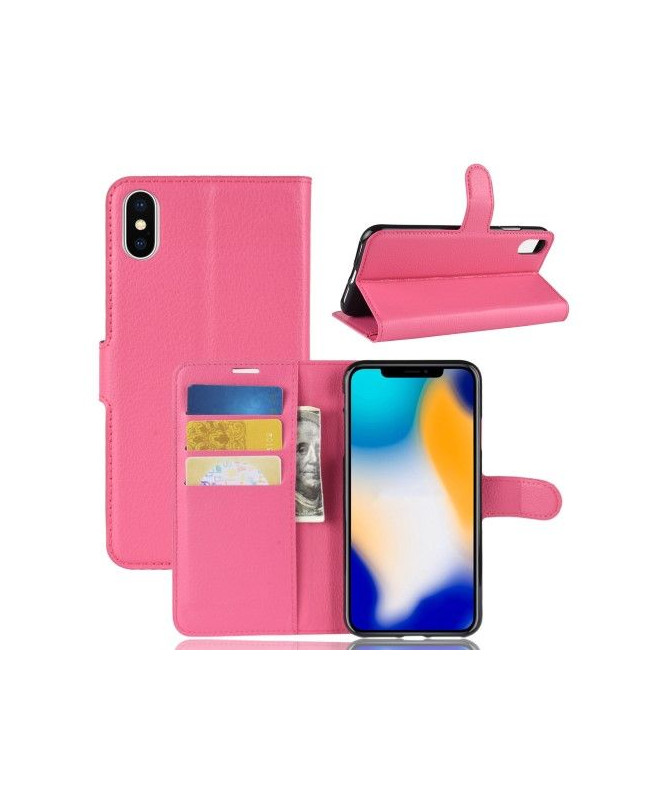 Housse iPhone XS Max Style cuir porte-cartes - photo 19