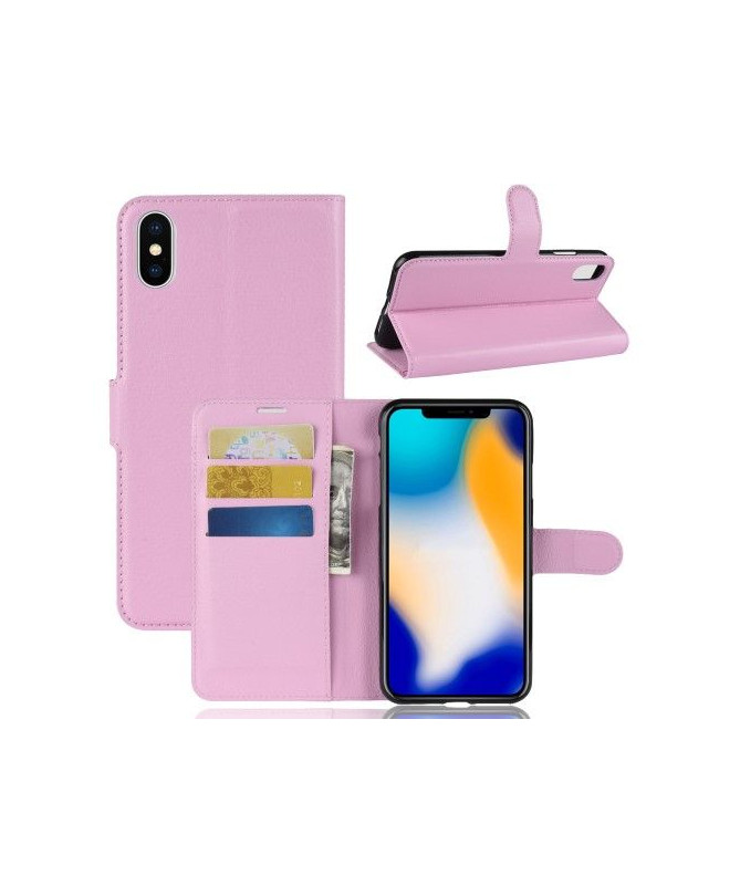 Housse iPhone XS Max Style cuir porte-cartes - photo 25