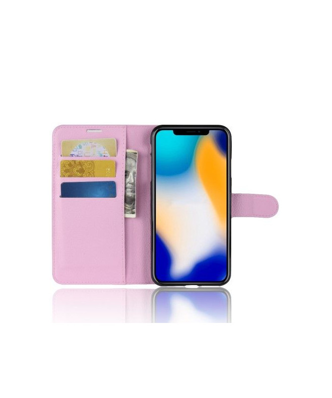 Housse iPhone XS Max Style cuir porte-cartes - photo 28
