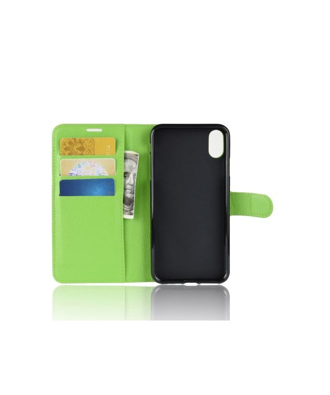 Housse iPhone XS Max Style cuir porte-cartes - photo 33