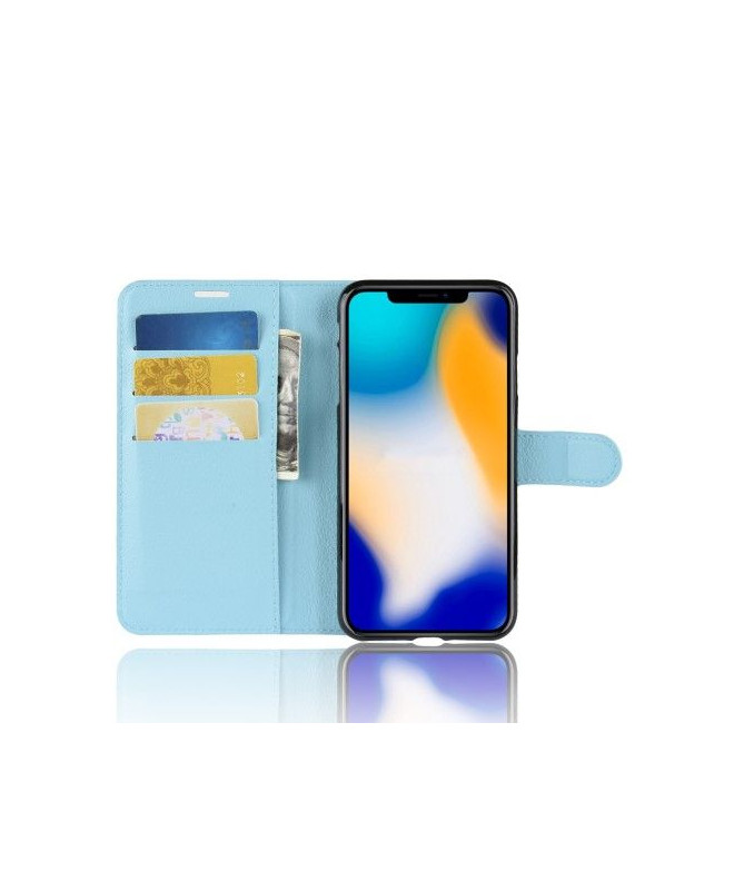 Housse iPhone XS Max Style cuir porte-cartes - photo 40