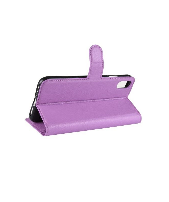 Housse iPhone XS Max Style cuir porte-cartes - photo 47
