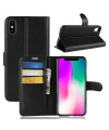 iPhone XR - Housse style cuir porte cartes