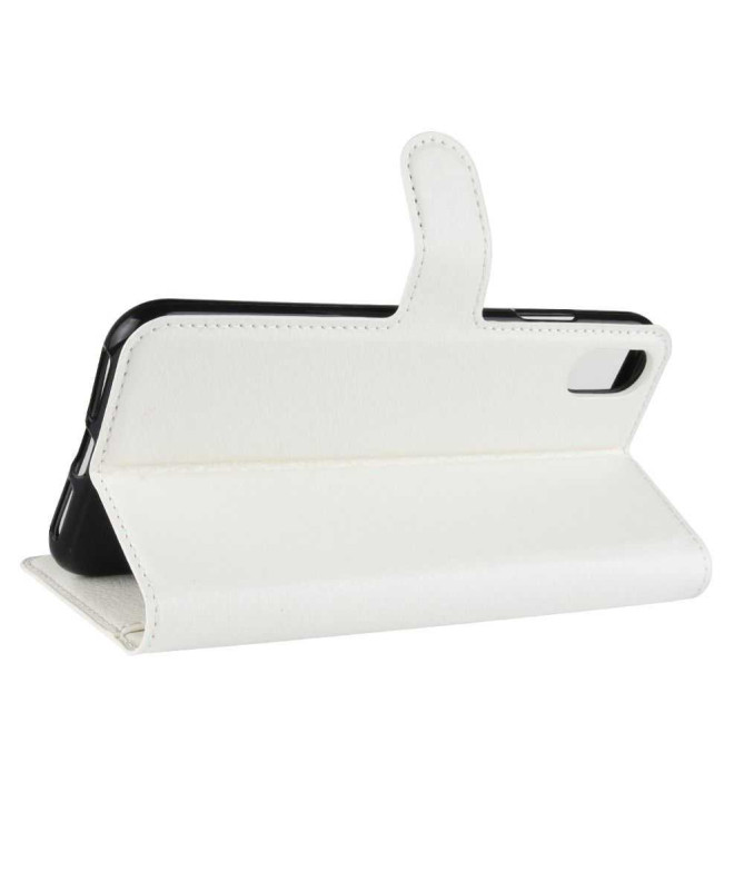 iPhone XR - Housse style cuir porte cartes