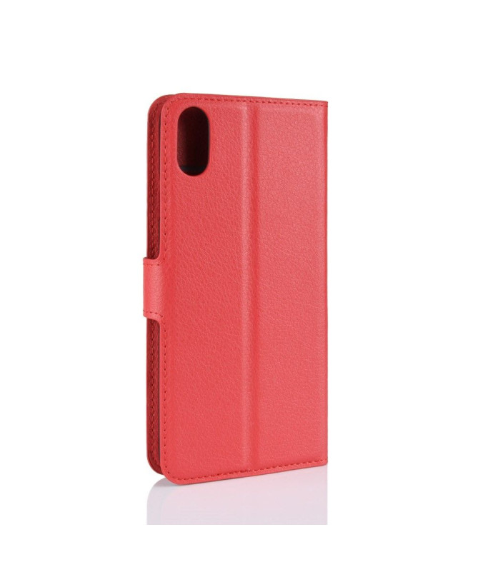 iPhone XR - Housse style cuir porte cartes