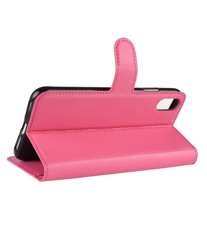 iPhone XR - Housse style cuir porte cartes