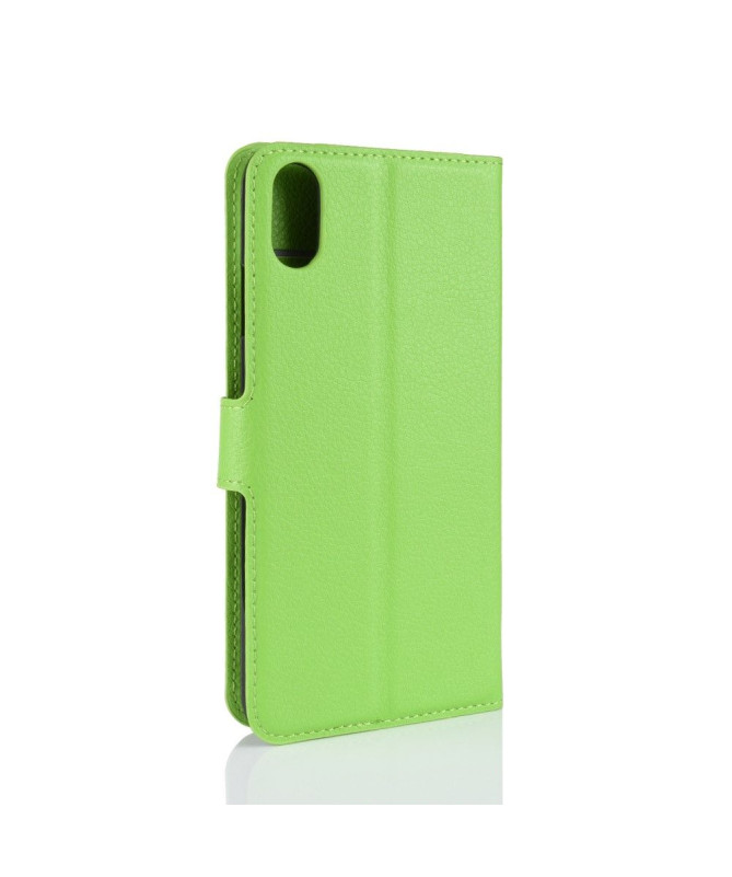 iPhone XR - Housse style cuir porte cartes