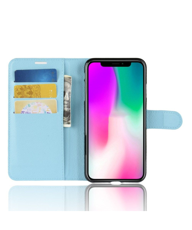 iPhone XR - Housse style cuir porte cartes