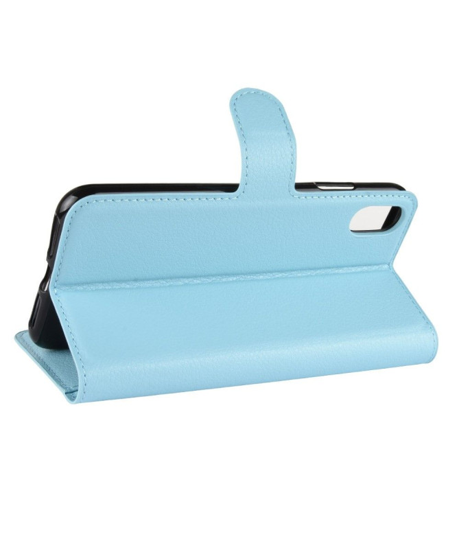 iPhone XR - Housse style cuir porte cartes