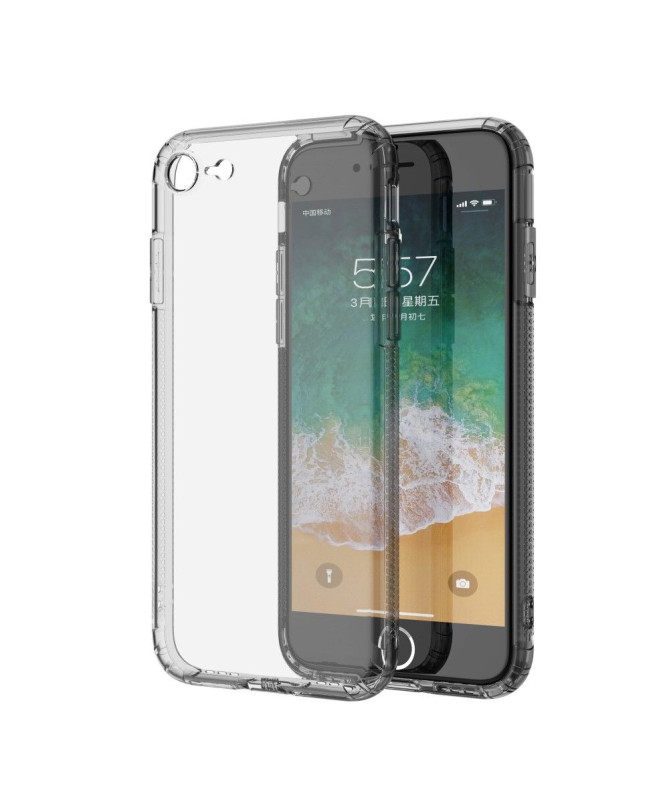 iPhone 8 / iPhone 7 - Pack de 3 coques transparentes