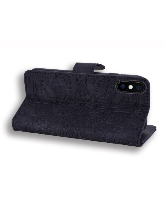 iPhone XS / X - Housse Leïla fleur oriental