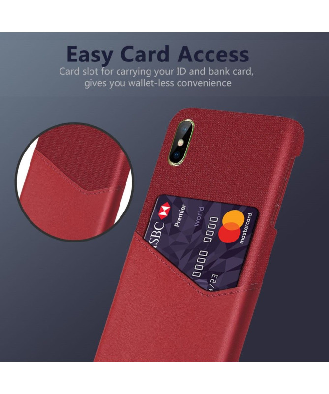 iPhone X / XS - Coque Olympus Effet Cuir