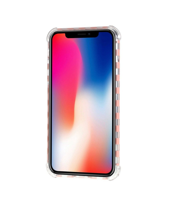 iPhone XS Max - Coque paillettes carreaux