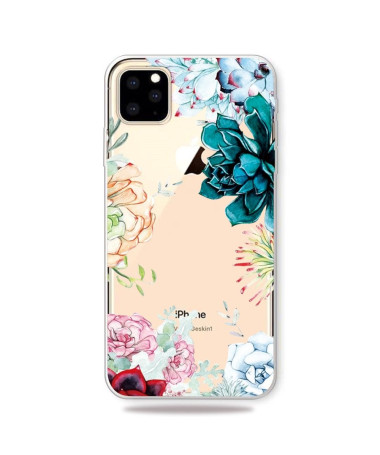 iPhone 11 Pro Max - Coque variété de fleurs