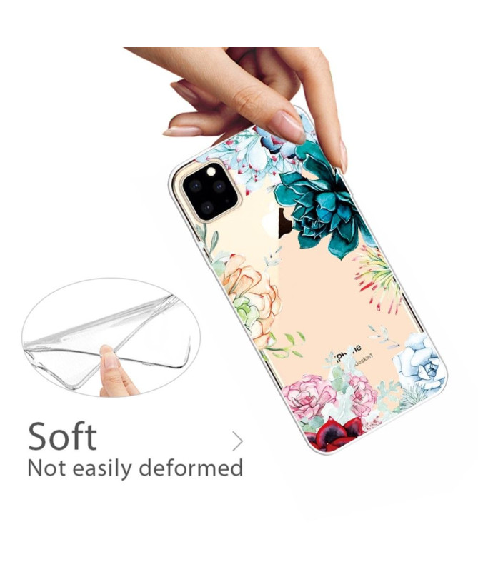 iPhone 11 Pro Max - Coque variété de fleurs
