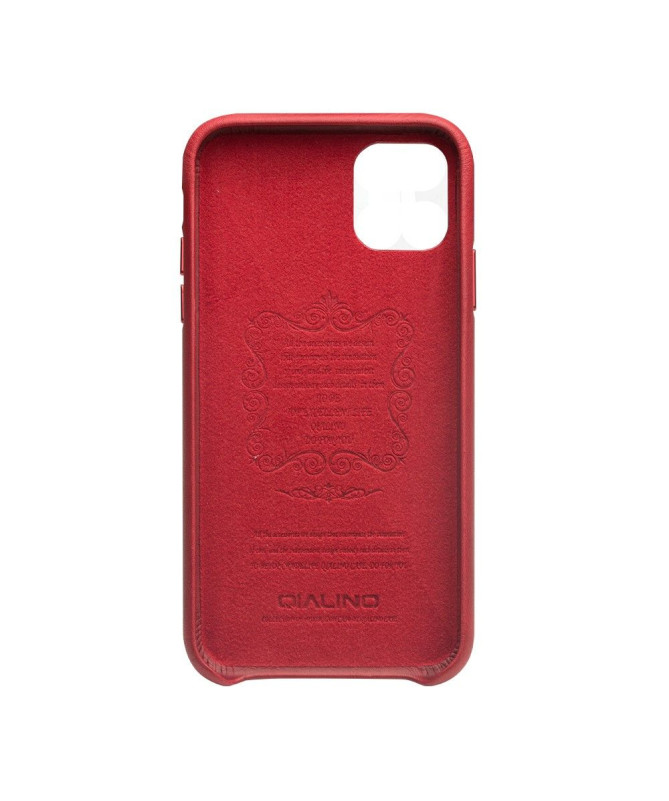 Coque iPhone 11 Pro QIALINO cuir premium