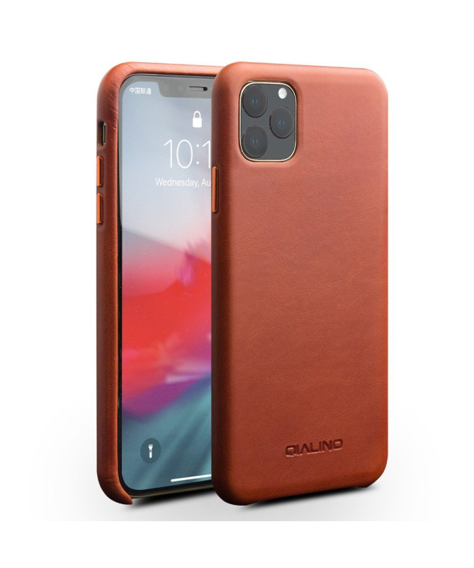 Coque iPhone 11 Pro QIALINO cuir premium