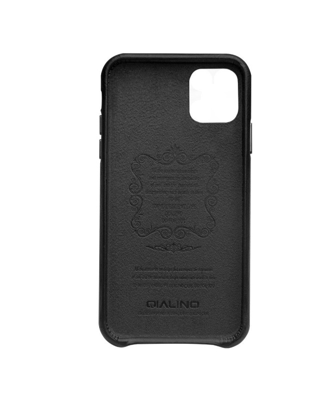 Coque iPhone 11 Pro Max QIALINO cuir premium