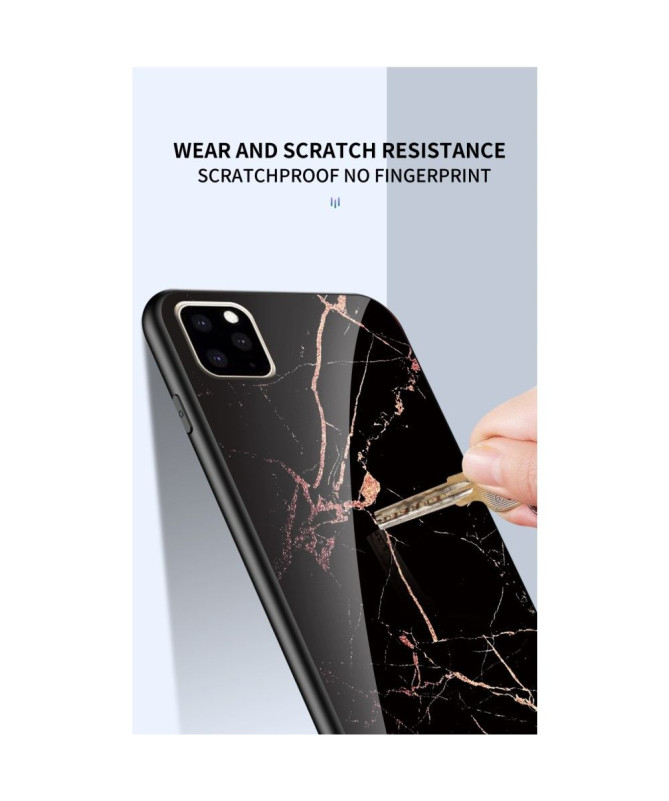 Coque iPhone 11 Pro Max Marbre Golden Lina
