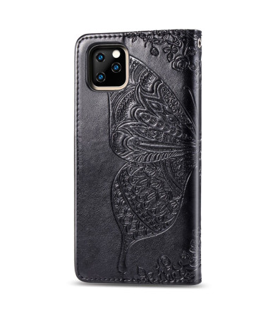 Housse iPhone 11 Pro papillon relief