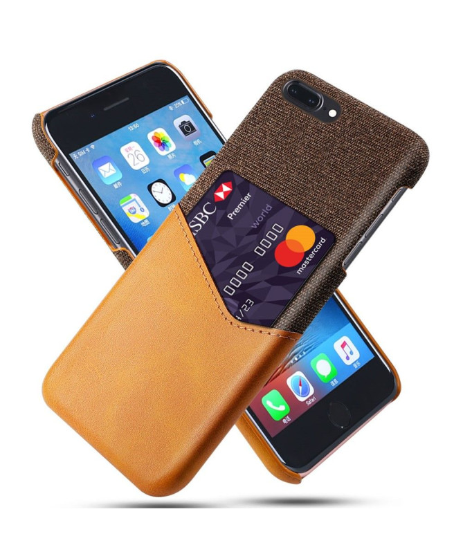 Coque iPhone 8 Plus / 7 Plus Olympus Effet Cuir