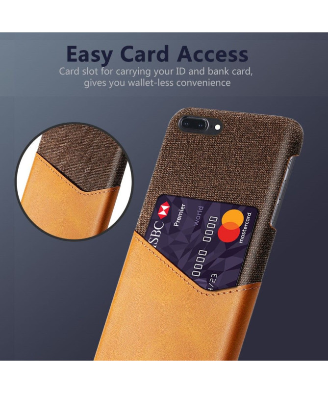 Coque iPhone 8 Plus / 7 Plus Olympus Effet Cuir