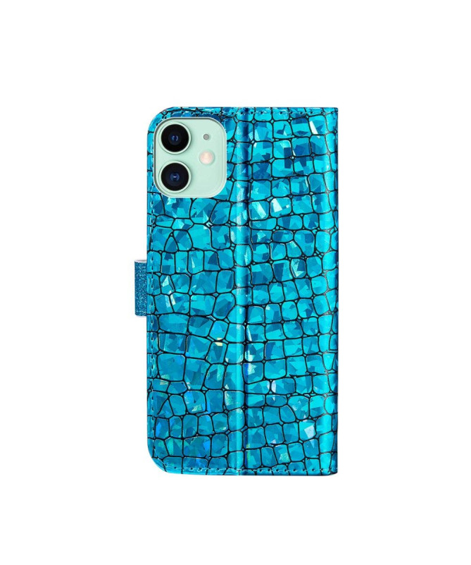 Housse iPhone 11 Glamour effet croco