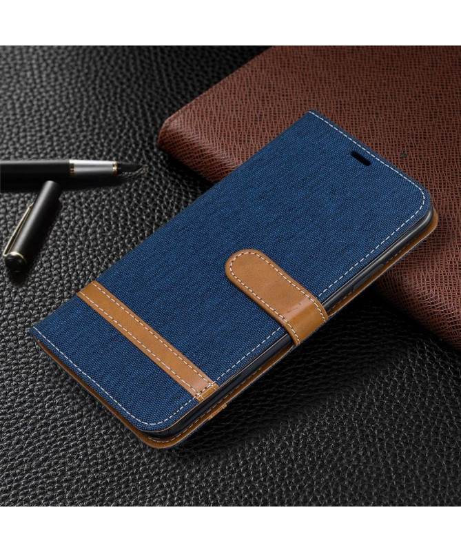 Housse iPhone 11 Pro revêtement tissu avec lanière
