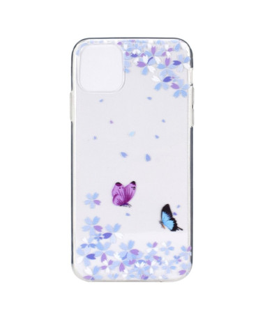 Coque iPhone 11 Pro Papillons Florets