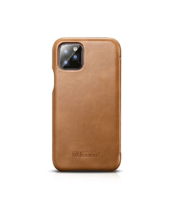 Housse iPhone 11 Pro Max ICARER cuir véritable