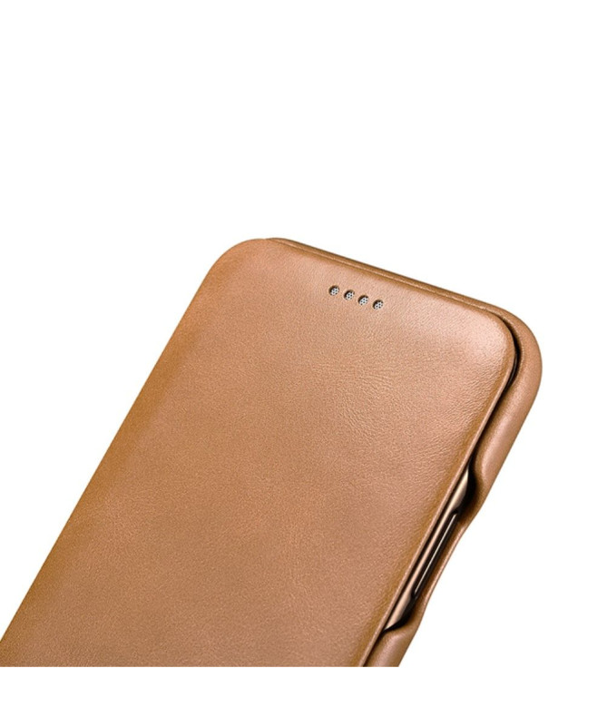 Housse iPhone 11 Pro Max ICARER cuir véritable