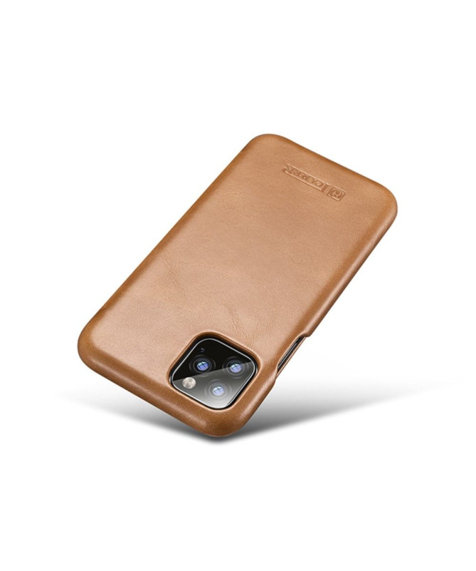 Housse iPhone 11 Pro Max ICARER cuir véritable